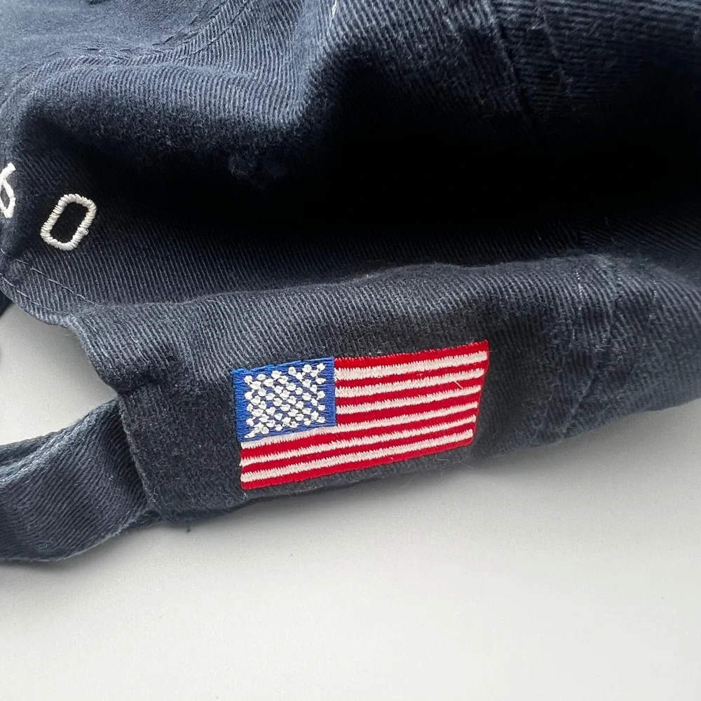 Wheels Up Private Aviation Baseball Cap Navy Blue Cotton Adjustable Hat 8760 USA
